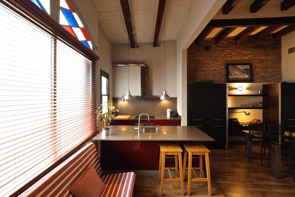 巴塞罗那Gracia Terrace Design公寓 外观 照片